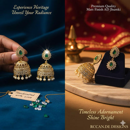 The Heritage Dome Jhumka Earrings
