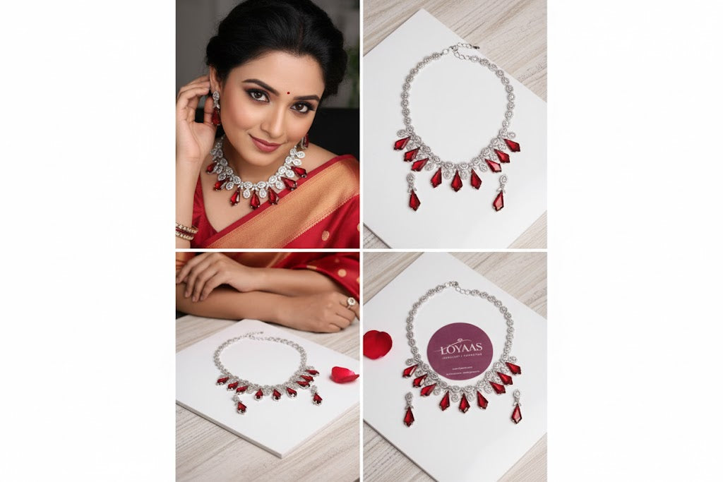 Loyaas Signature GraceDrop Necklace.