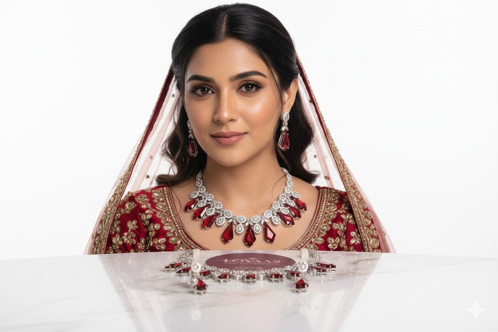 Loyaas Signature GraceDrop Necklace.